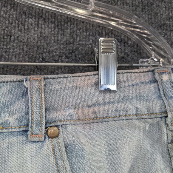 Vigoss Womens Jean Shorts Blue Size 9 Denim 5 Pocket Cotton Blend - Picture 13 of 16